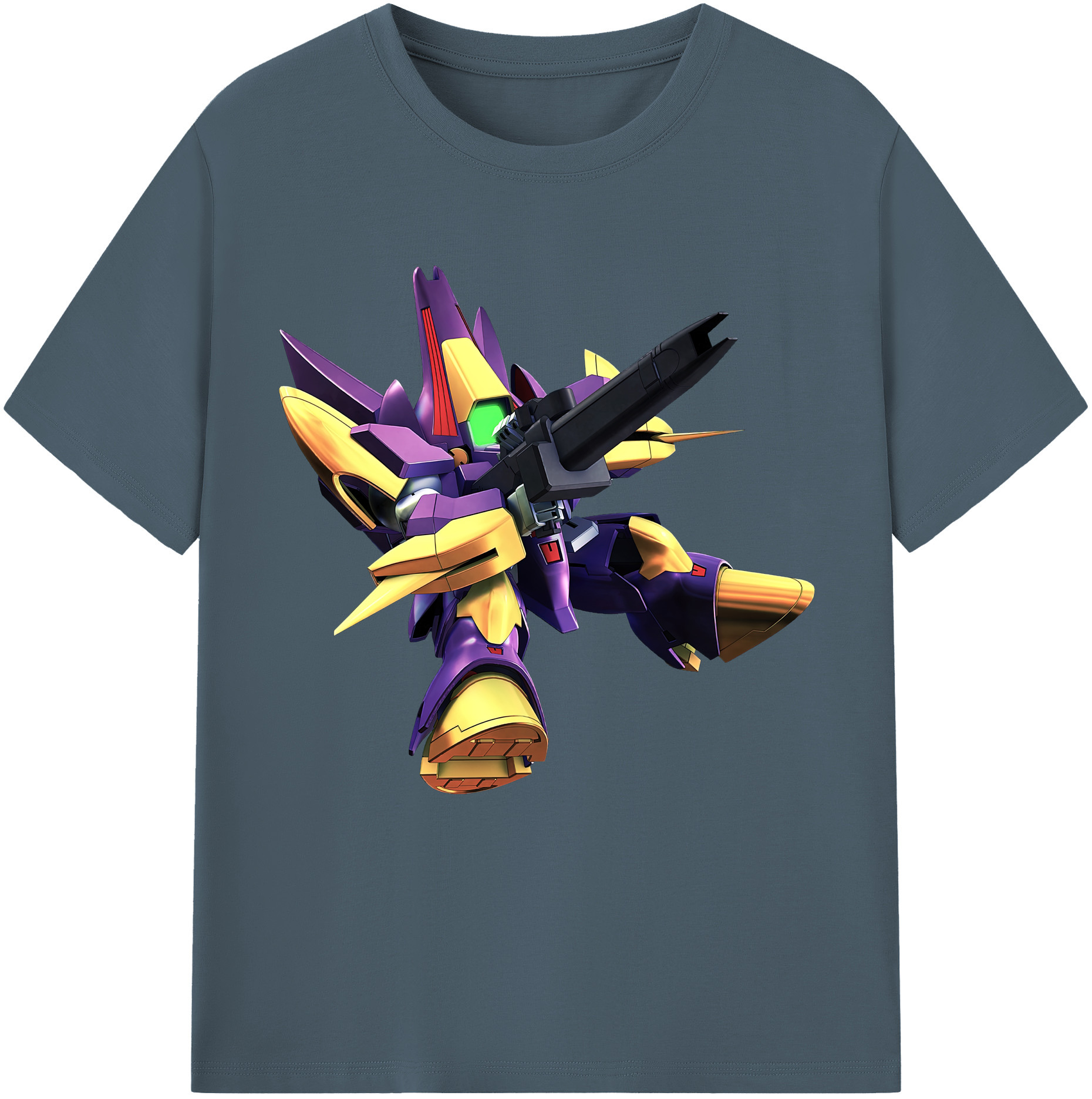 （画像用） 機動戦士ガンダム Mobile Suit Gundam 綿100％半袖Tシャツ（フロントプリント）